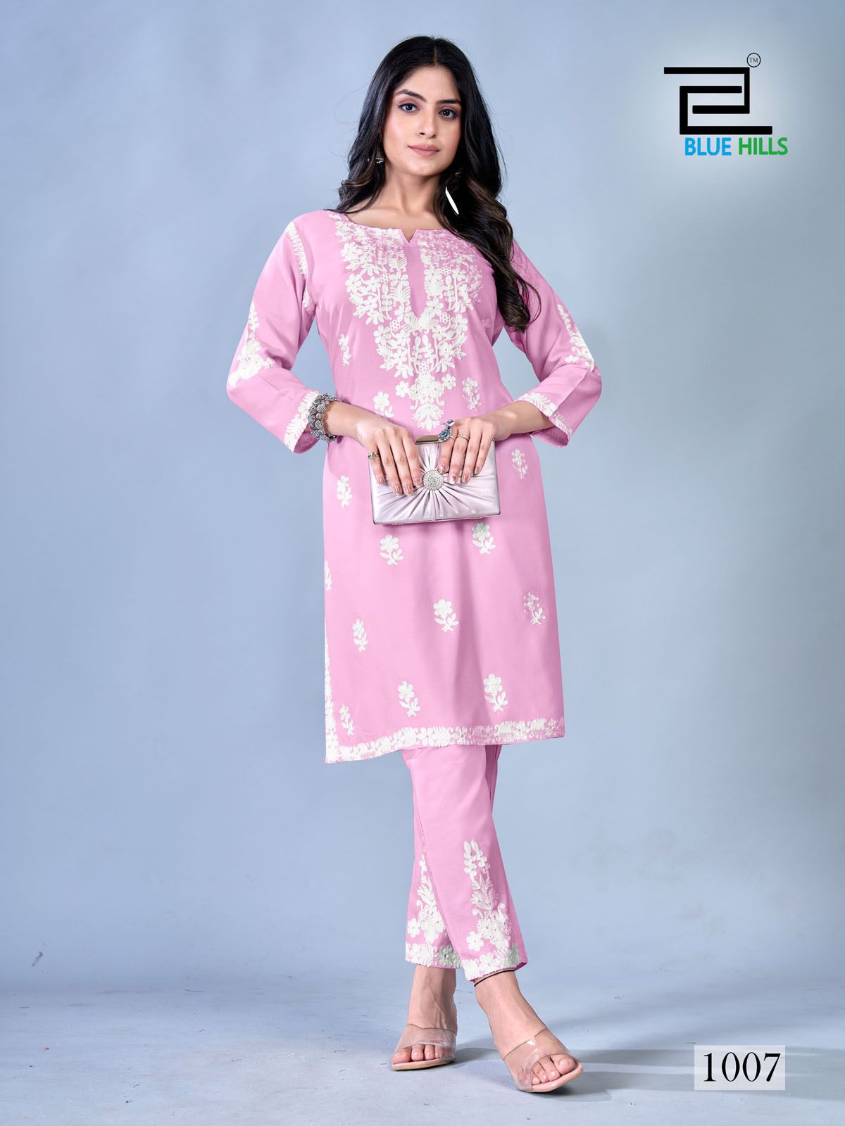 Sunburn 2024 By Blue Hills Rayon Embroidery Kurti With Bottom Wholesale Clothing Suppliers In India
